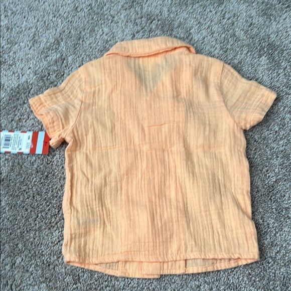 Cat & Jack Kids Orange Shirt - Picture 2 of 2